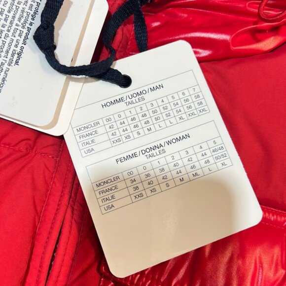 Moncler Red Down Eloy Jacket - Picture 6 of 13